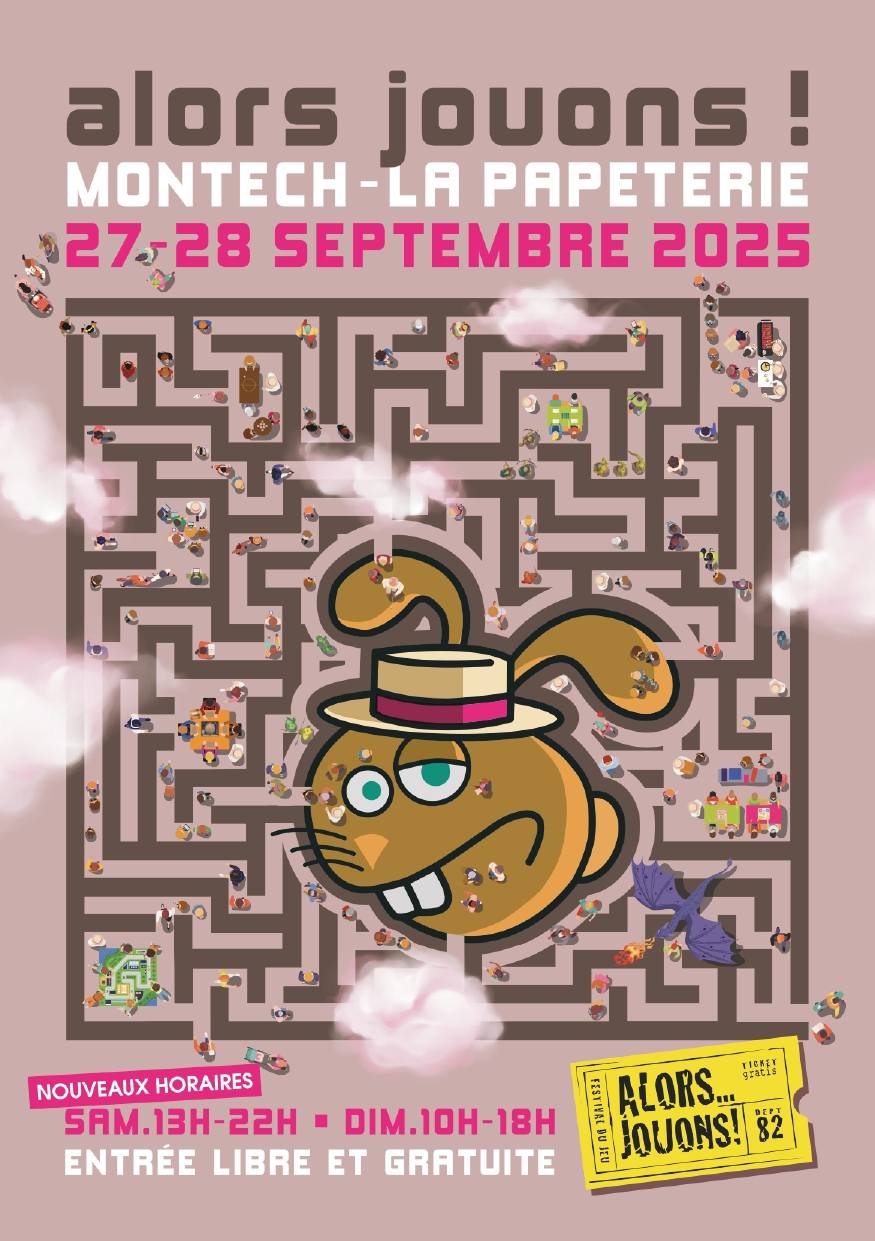 Festival de jeux, Alors Jouons, Montech, Tarn-et-Garonne, Jeux d'adresse, Jeux de société, J2S, Le 111, 111, US&DS, un seau et du sable