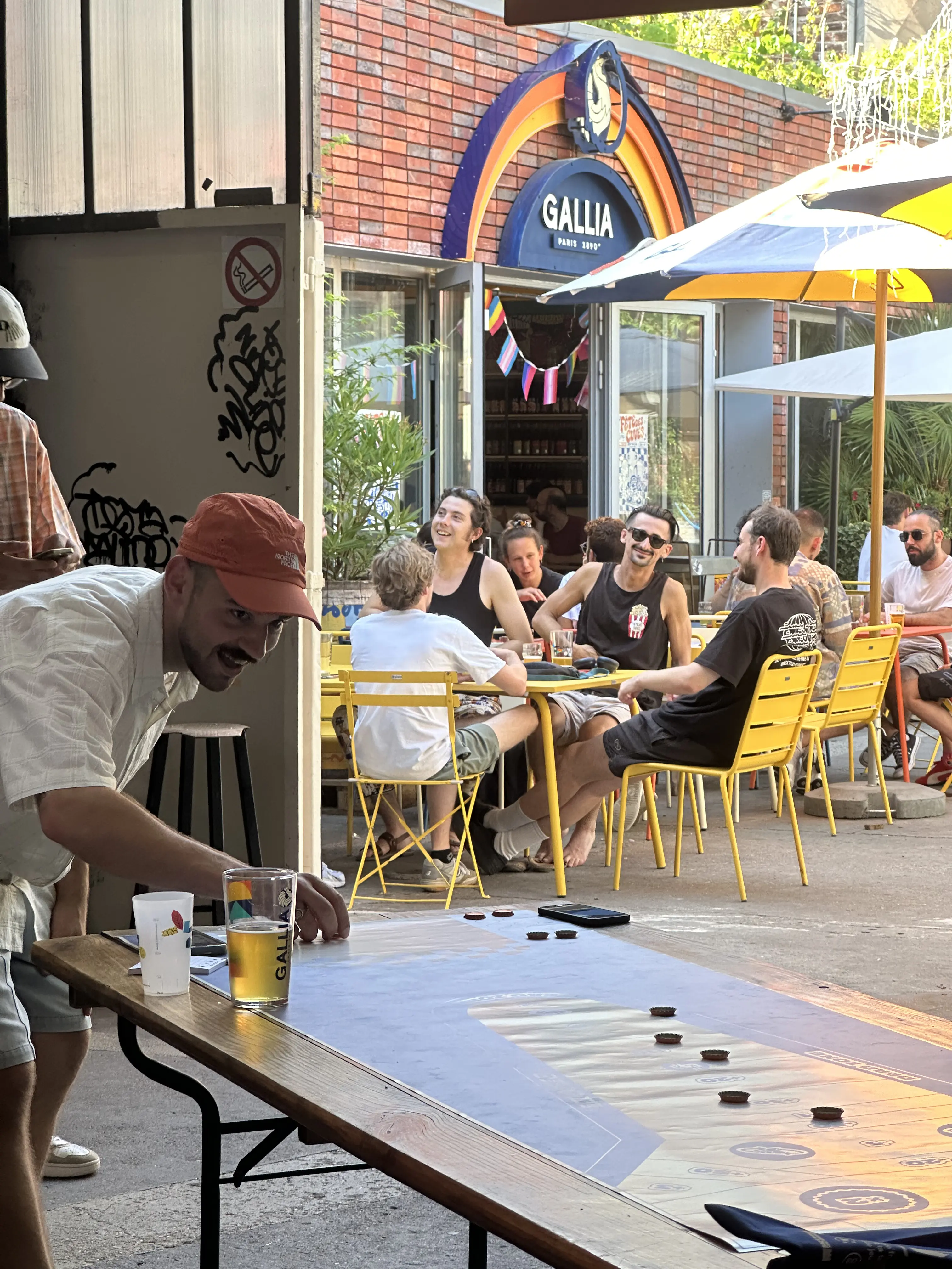 Bar Gallia, Gallia pantin, Pantin, Jeux d'adresse, Jeux de société, J2S, Le 111, 111, US&DS, un seau et du sable
